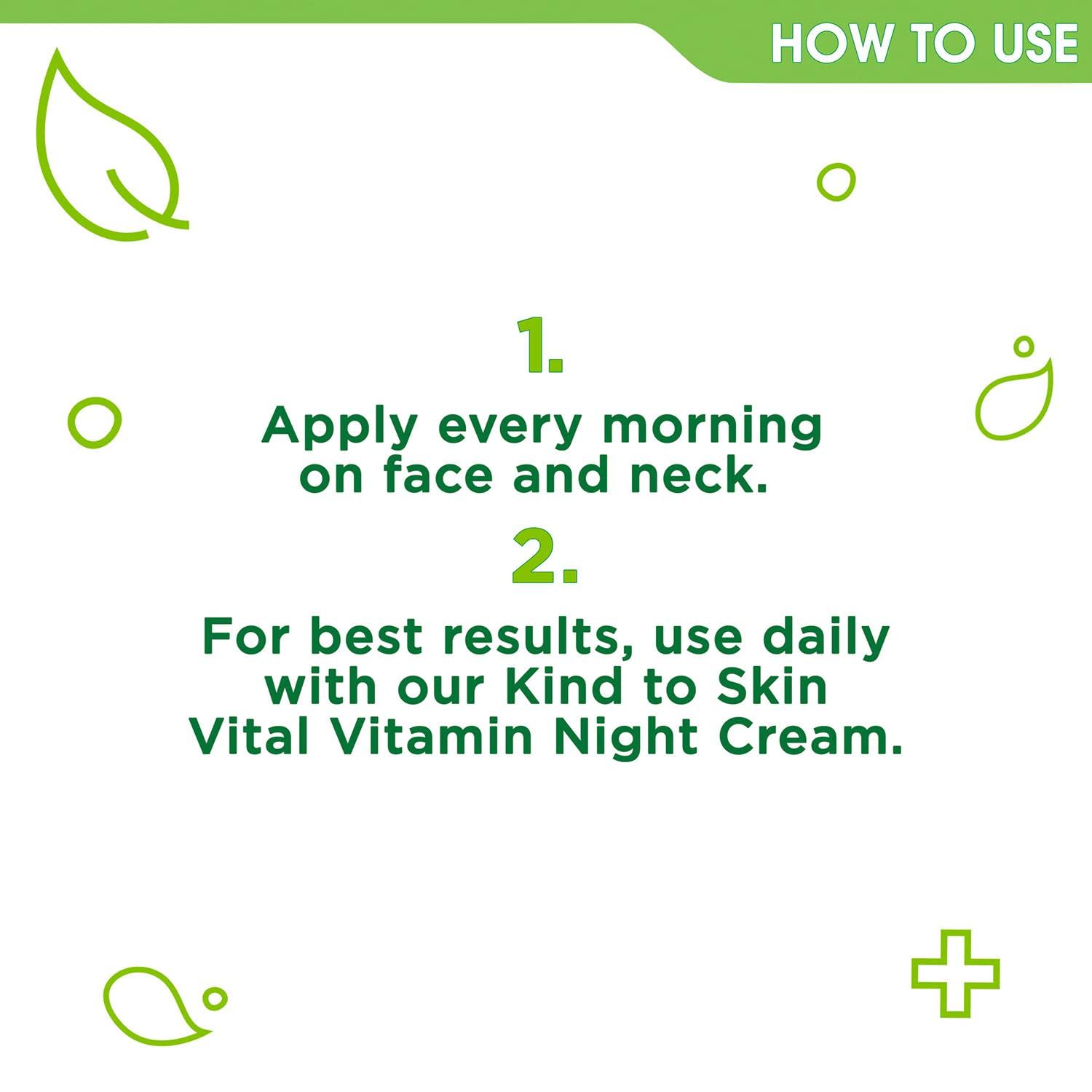 Simple Day Cream - Vital Vitamin with Sunscreen SPF 15 for protection against UVA/UVB