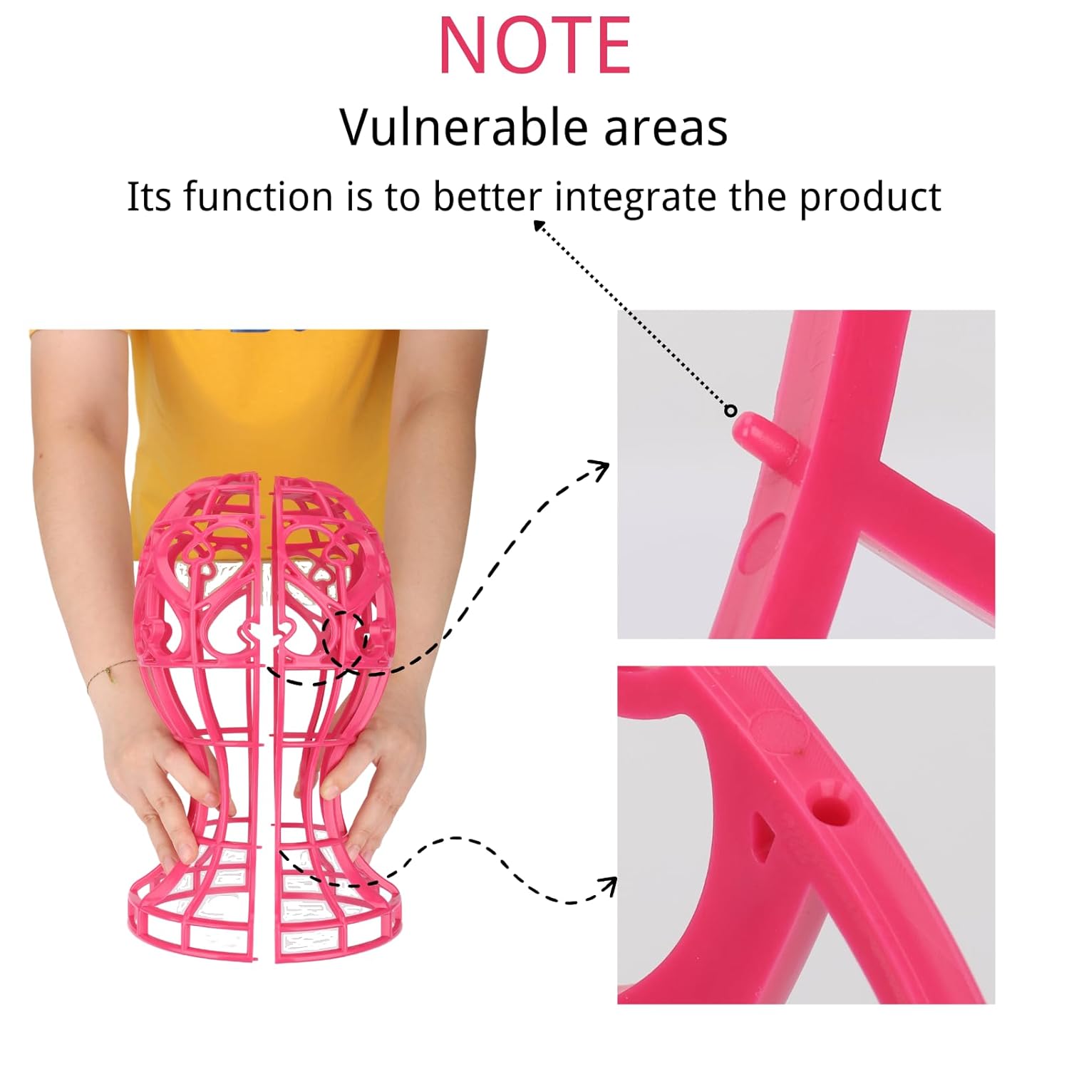 Fashion Portable ABS Wig Stand Foldable/ Wig Display Holder/Lantern Shape Plastic Wig Stand Hat Cap Holder