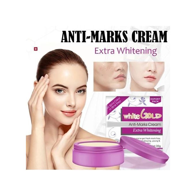 White Gold Extra whitening Anti-Marks Cream
