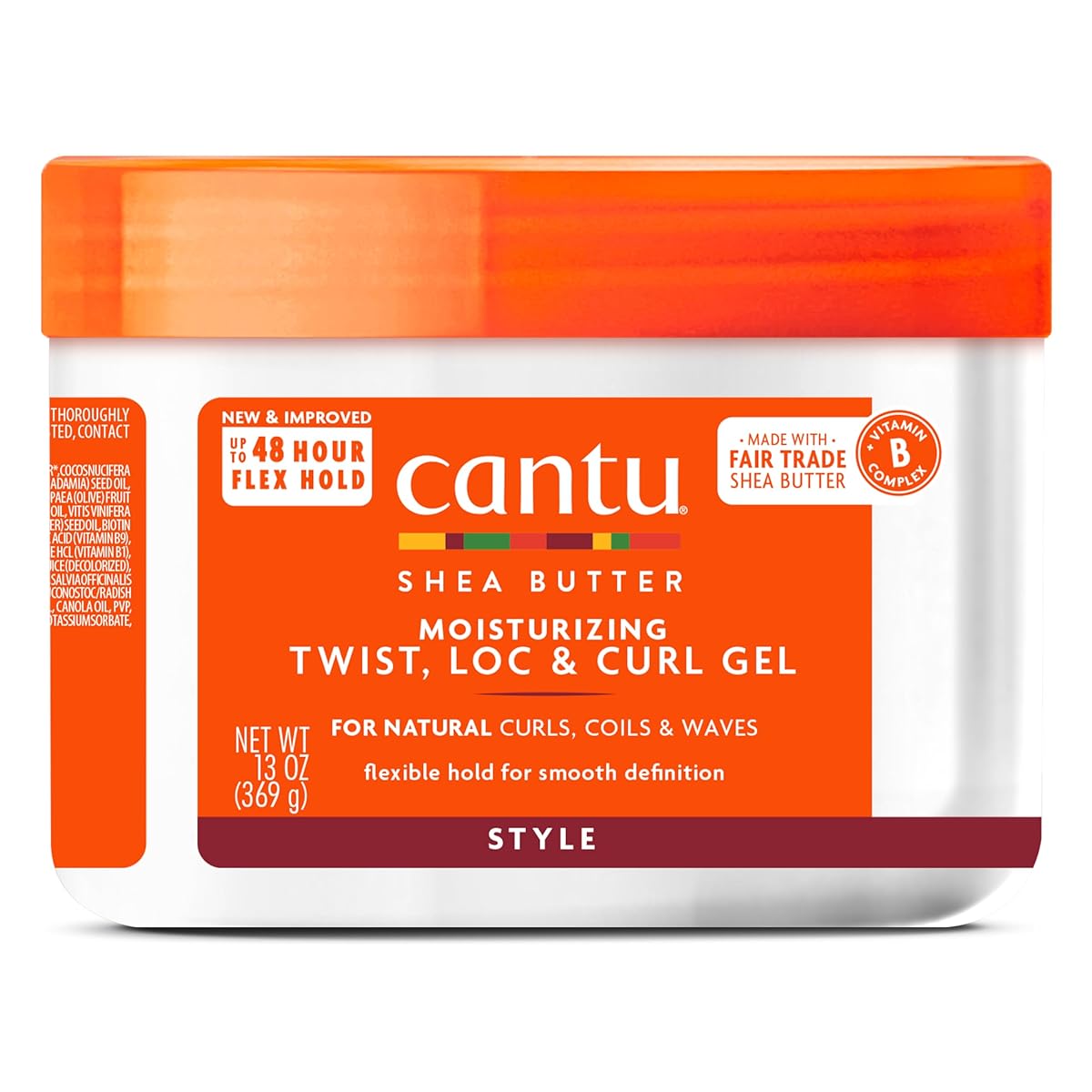 Cantu Twist & Lock Gel With Shea Butter For Natural Hair