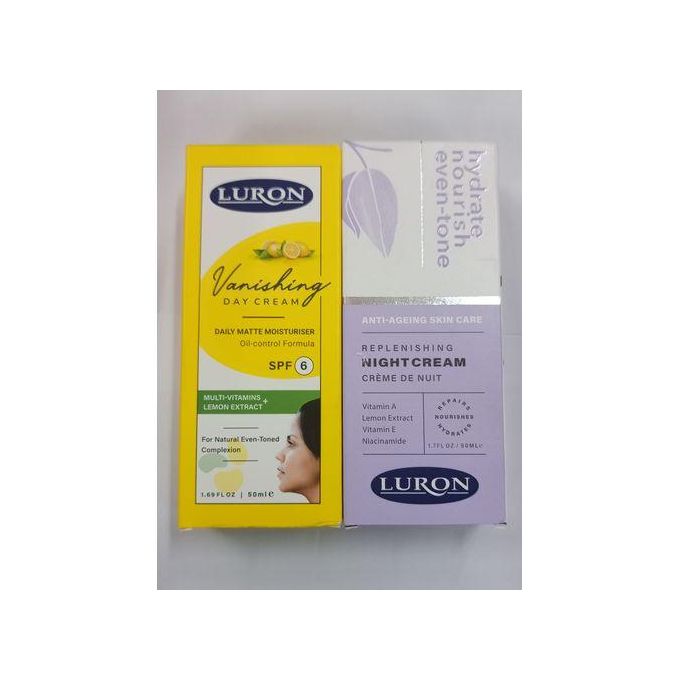 Luron Vanishing Day Cream SPF 6 And Anti-Ageing Night Cream
