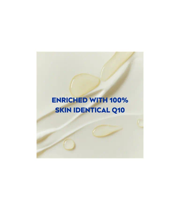 3in1 Anti-Age Care Hand Cream with Q10 & UV filters visibly reduces the appearance of wrinkles & helps prevent UV-induced age spots, while leaving your hands beautifully soft and smooth.