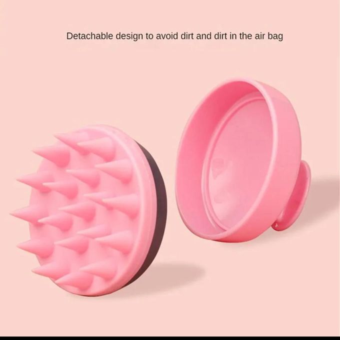 Fashion Classy Silicone Scalp Massager Shampoo Brush Hair Washing Comb