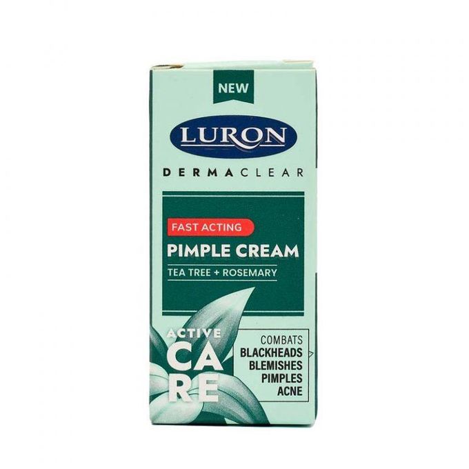 Luron Medicated Pimple cream infused with TEA Tree, Rosemary, aloe Vera &VITAMIN E- 9g