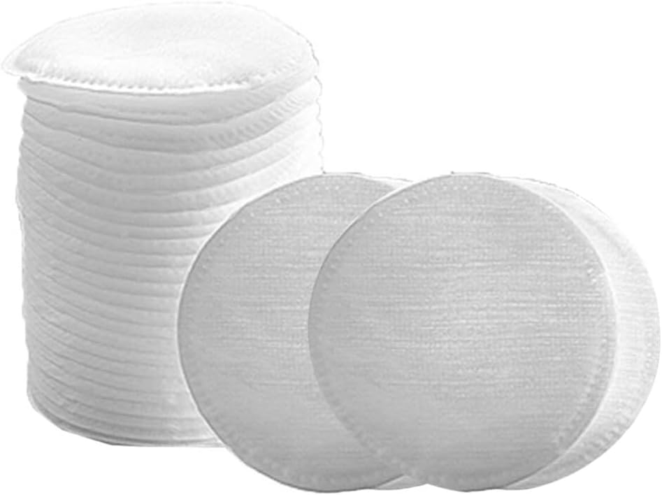 100pcs disposable Round Toner application/ Soft Absorbent Makeup Remover Pads/ Facial Cleansing Towels for Daily Skincare and Makeup Removal