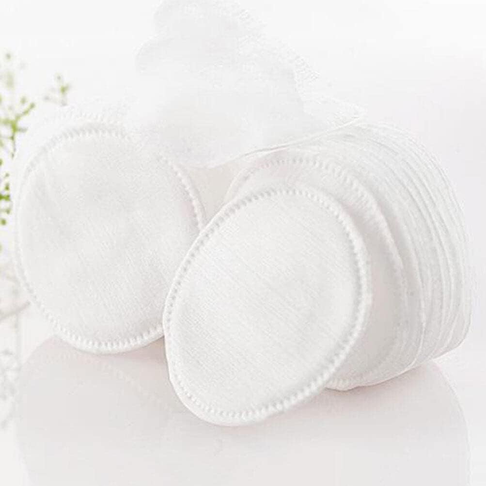 100pcs disposable Round Toner application/ Soft Absorbent Makeup Remover Pads/ Facial Cleansing Towels for Daily Skincare and Makeup Removal
