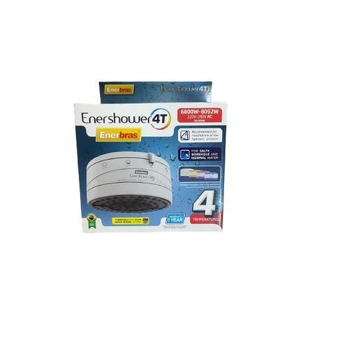 Enerbras Automatic Electric Instant Hot Water Shower Head Heater Enershower (4T)