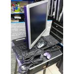HP Refurbished complete computer set desktop core i3 2nd gen 4gb 500gb hdd windows 10 pro installed, 17 inches square monitor plus accessories