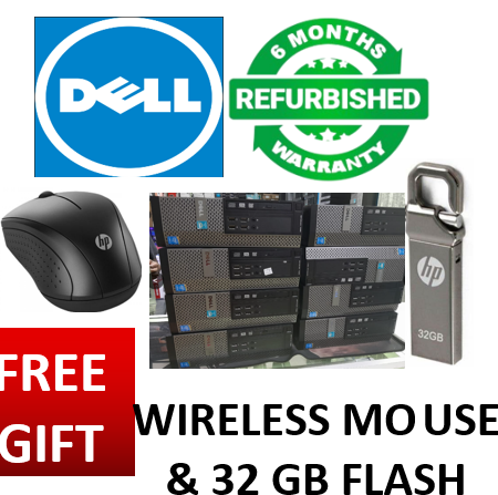 Refurbished DELL OptiPlex  Core I5 4TH Gen Refurbished 3.2GHz - 4GB RAM - 500GB HDD windows 10 pro installed and activated plus power cable REFUR