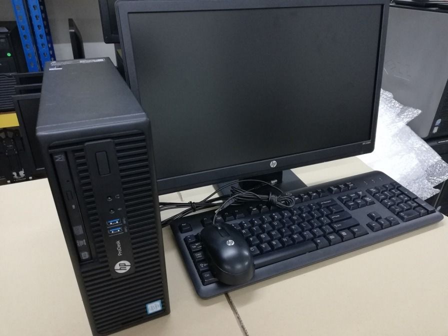 HP CORE I5 COMPLETE SET 4GB RAM 500GB SSD 20 INCHES HP MONITOR PLUS ALL ACCESSORIES
WINDOWS 10 PRO PLUS OFFICE INSTALLED AND ACTIVATED