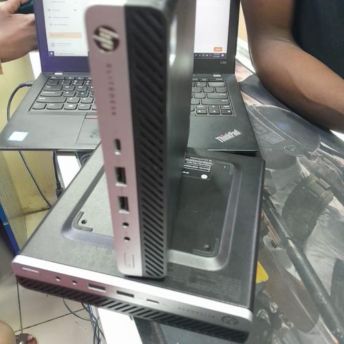 HP EliteDesk 800 G3 Intel Core i5 6th Gen 8GB RAM 256GB SSD Mini Desktop PC windows 10 pro installed plus power cable
plus bluetooth adaptor and wifi adaptor