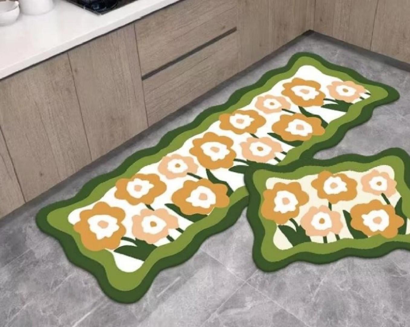 Non slip kitchen mat