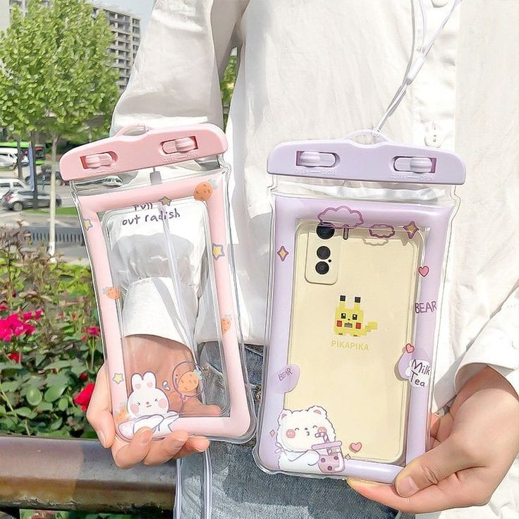 NEW ARRIVAL Mobile Phone Cases Transparent Phone Underwater Storage Bag Swimming Diving Protective Swimming Bags Waterproof Phone Case Water proof Bag Mobile Phone Pouch PV Cover