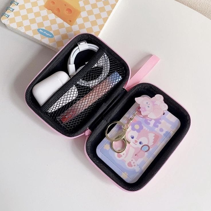 NEW ARRIVAL Digital Storage Bag For USB Cable Earphone Travel Kit Case Pouch Earphone Bag Portable Electronics Accessories Organizer