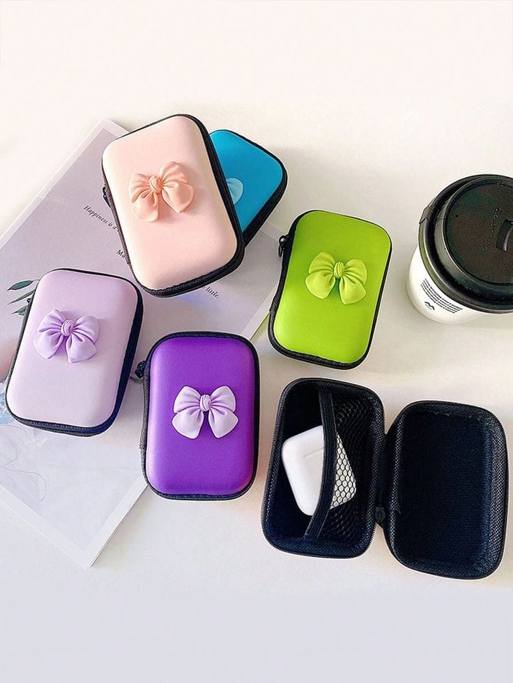 NEW ARRIVAL Digital Storage Bag For USB Cable Earphone Travel Kit Case Pouch Earphone Bag Portable Electronics Accessories Organizer