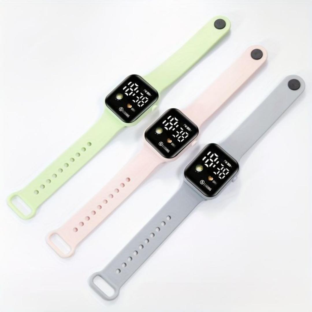 New Arrivals LED Sports Watches Bracelet Digital Watch Electronic Clock Casual Silicone Wristwatches Sport Wrist Watch For Man Woman Kids Gift