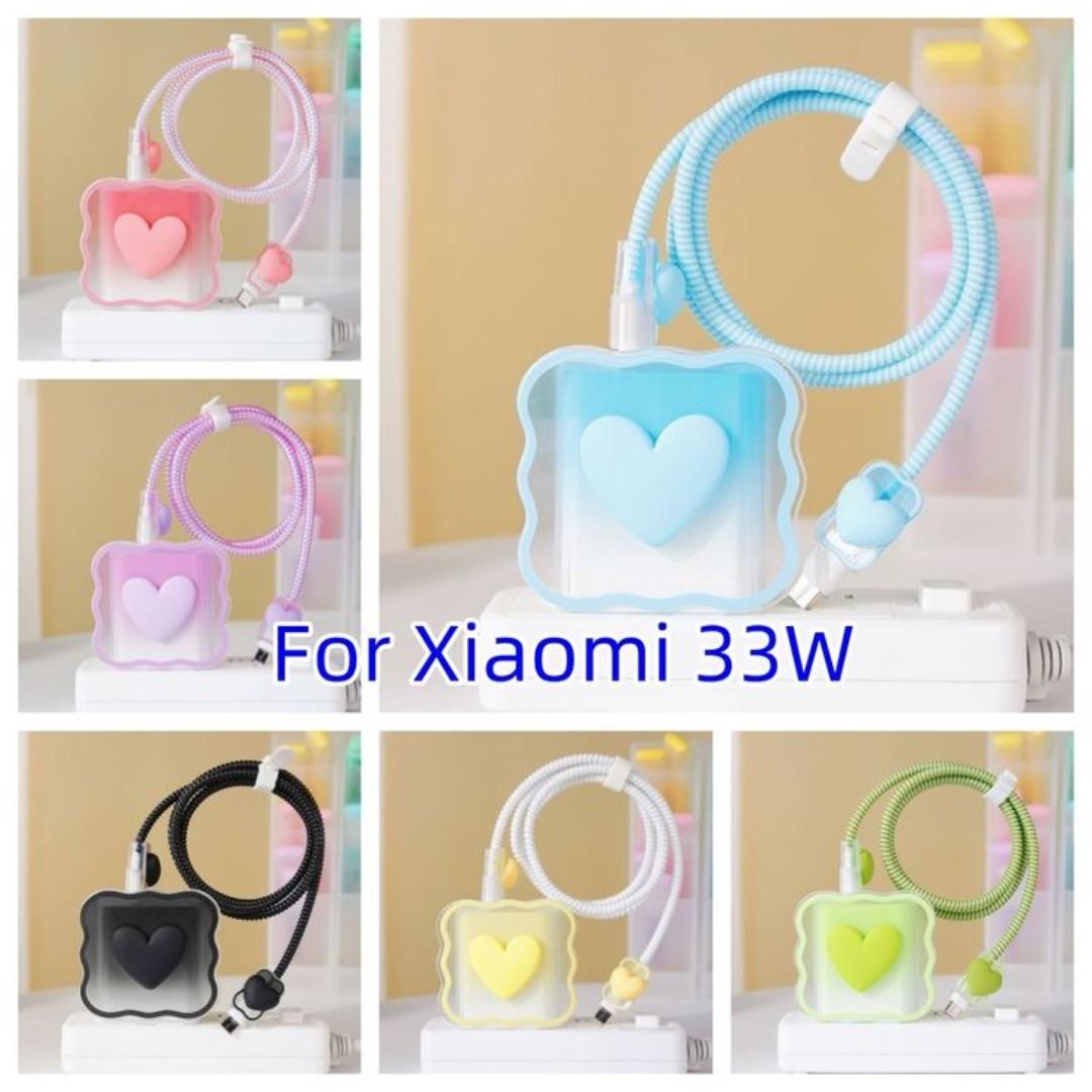 Iphone and android charger protector 5in1 Cable Protector USB Charger Cable Wrap Cover Cable Organizer for Type C  Data Cable Cover for Samsung, op