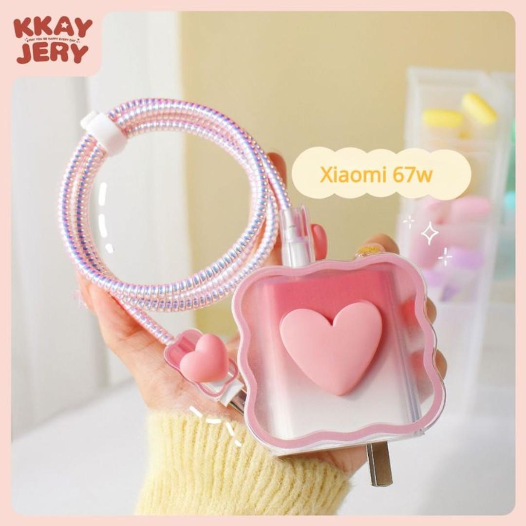 Iphone and android charger protector 5in1 Cable Protector USB Charger Cable Wrap Cover Cable Organizer for Type C  Data Cable Cover for Samsung, op