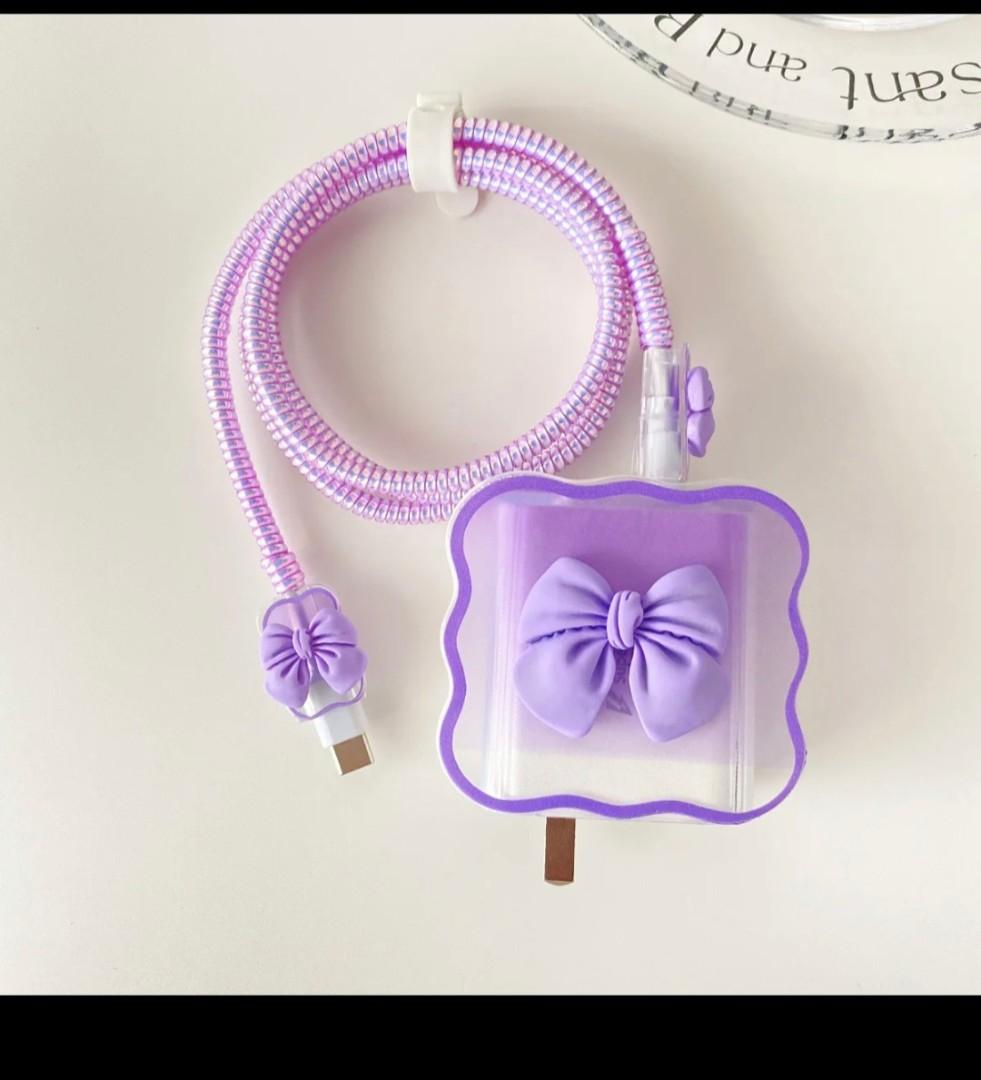 Iphone and android charger protector 5in1 Cable Protector USB Charger Cable Wrap Cover Cable Organizer for Type C  Data Cable Cover for Samsung, op