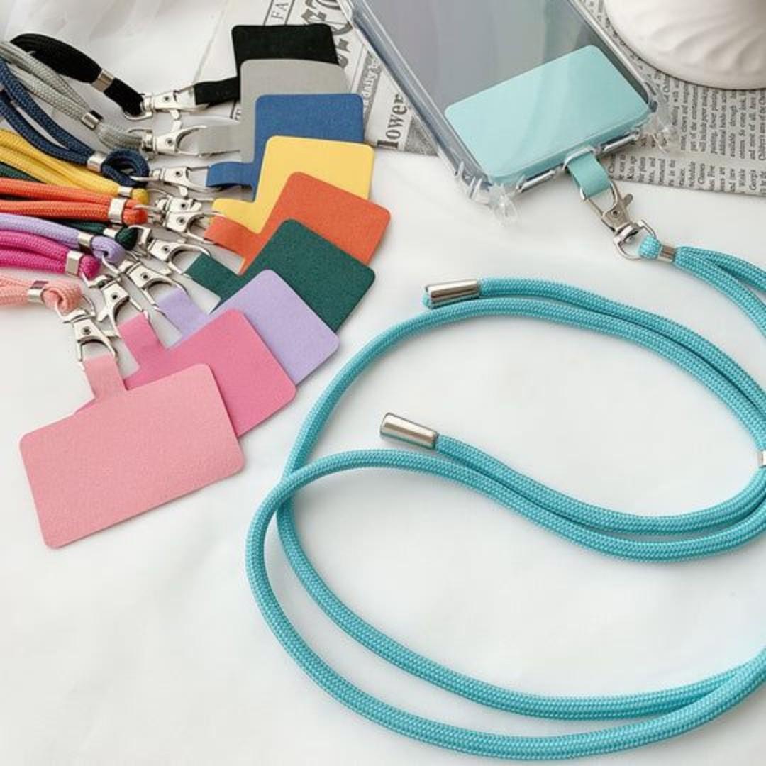 New Arrival!Solid universal anti-lost phone lanyard strap adjustable cross body for mobile phone