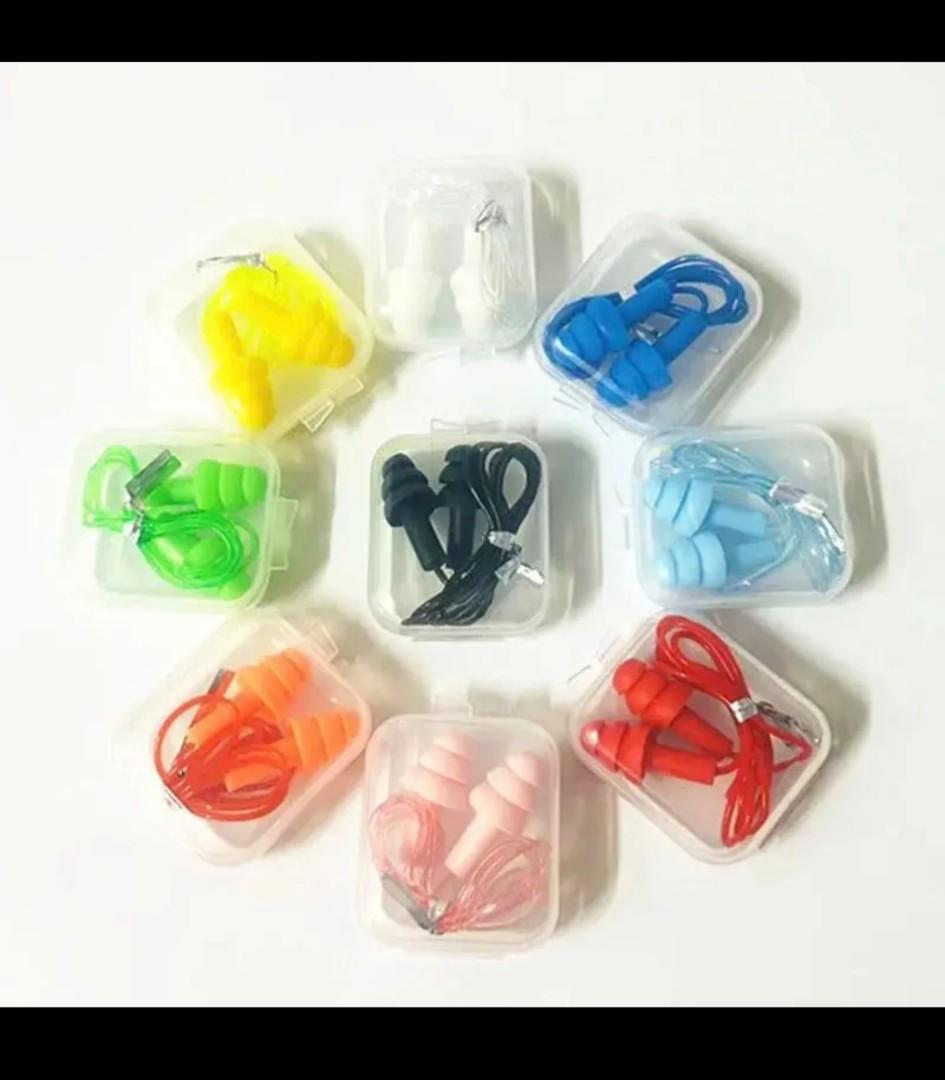 Noise - cancelling Earplugs/EarbudsTravel noise reduction Ear plug with case and code.