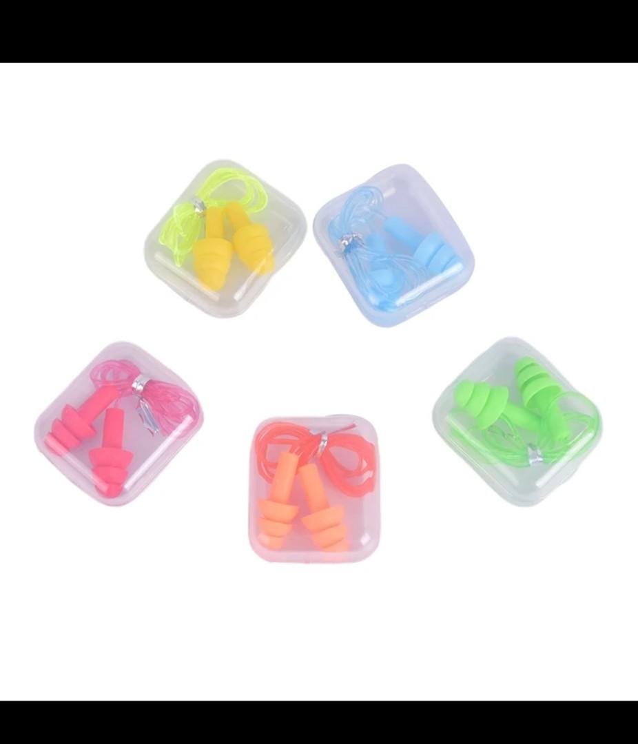 Noise - cancelling Earplugs/EarbudsTravel noise reduction Ear plug with case and code.