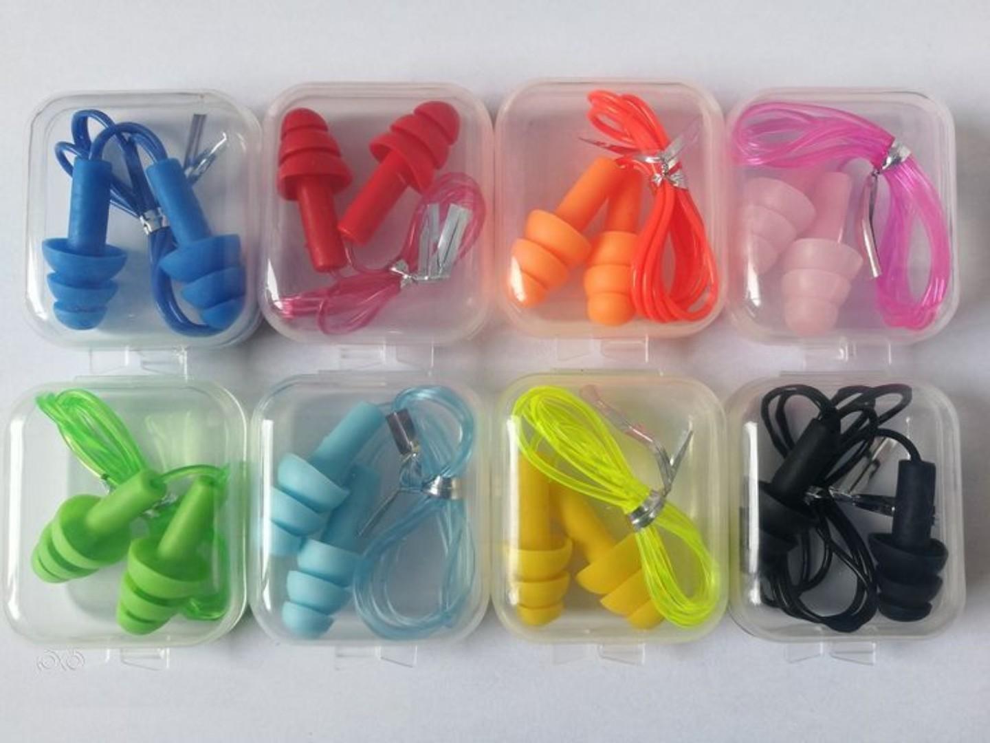 Noise - cancelling Earplugs/EarbudsTravel noise reduction Ear plug with case and code.