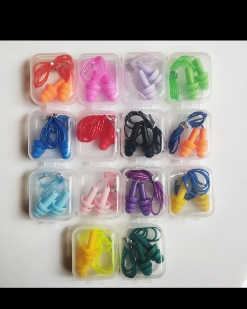 Noise - cancelling Earplugs/EarbudsTravel noise reduction Ear plug with case and code.