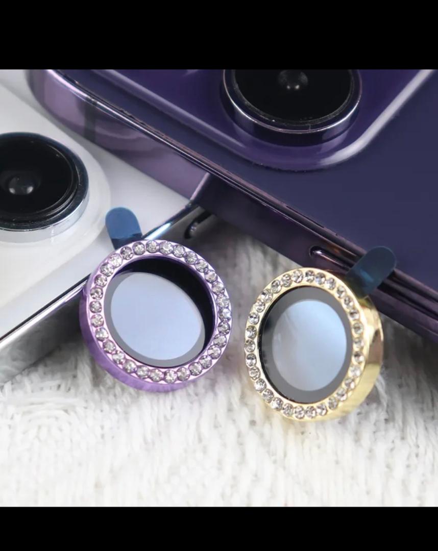 NEW ARRIVAL  Diamond Camera Lens Protector for IPHONE Aluminum   Anti-Scratch Tempered Glass Camera Lens Protector Fit for Samsung Galaxy A35 5G, A55 5G, A25 5G, S24 ULTRA, A15 5G, A54 5&