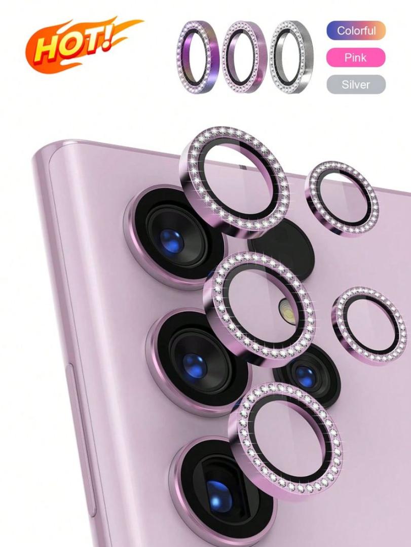 HOTNEWBLING!diamond lens protector film camera tempered glass for samsung