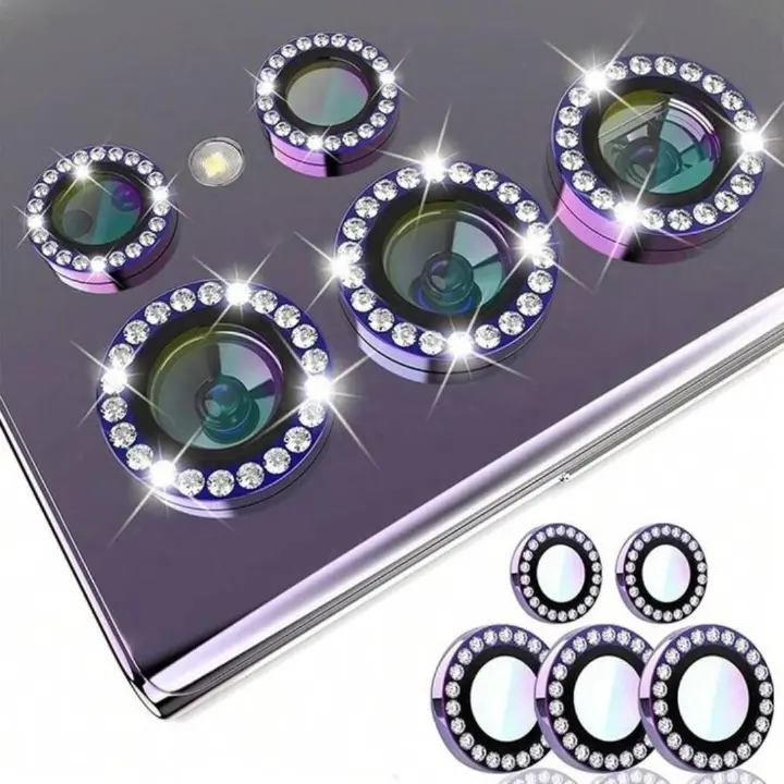 HOTNEWBLING!diamond lens protector film camera tempered glass for samsung