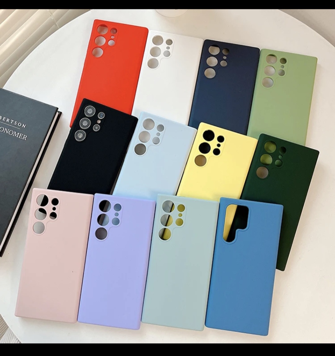 SAMSUNG Case!!,S25u,S24u,S22.....ultra case ,fashion candy color soft tpu silicone cover luxury silicone case.