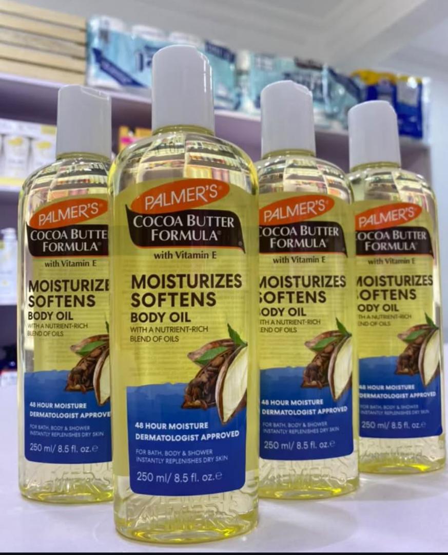 Palmer's Cocoa Butter Formula Moisturizing Body Oil, enriched with Vitamin E.