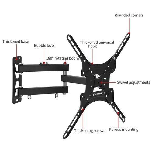 FULL Motion Swivel TV Rotating BRACKET 14" TO- 55". The 14 - 55" Rotating Full Motion Swivel Wall Mount TV Bracket. Use this TV Wall Mount Bracket to safely mount your LCD/LED/Plasma