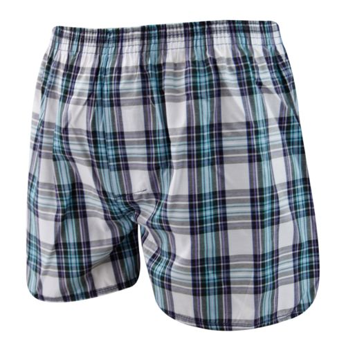 3 pcs Men Checked Cotton Boxers // Fashion Colourful Printed Pure Cotton 3 Pcs Men's Panties Underwear Male Boxers Shorts Casual Sleep Underpants Plaid Loose Comfortable Home Wear Striped