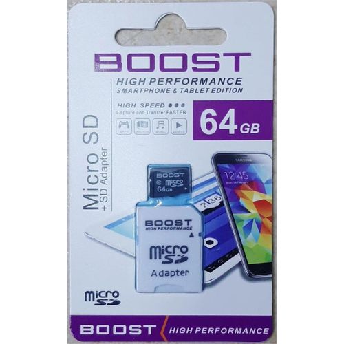 Micro SD 64 GB Memory Card 64GB For Smart Phones & CCTV // MEMORY CARD FOR PHONES