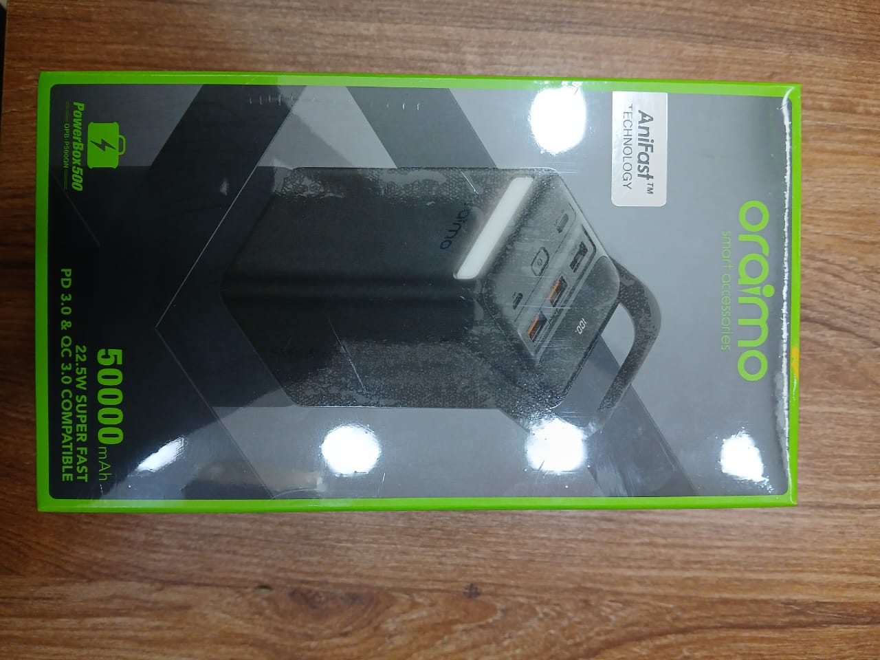 50000mAh Oraimo powerbank 22.5w