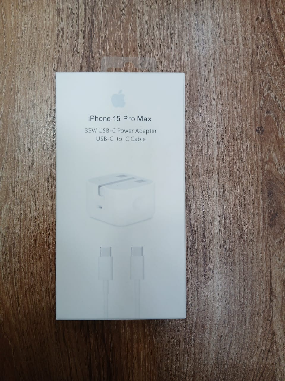 IPHONE 15 PRO MAX  35W USB-C POWER ADAPTER USB-C TO C CABLE