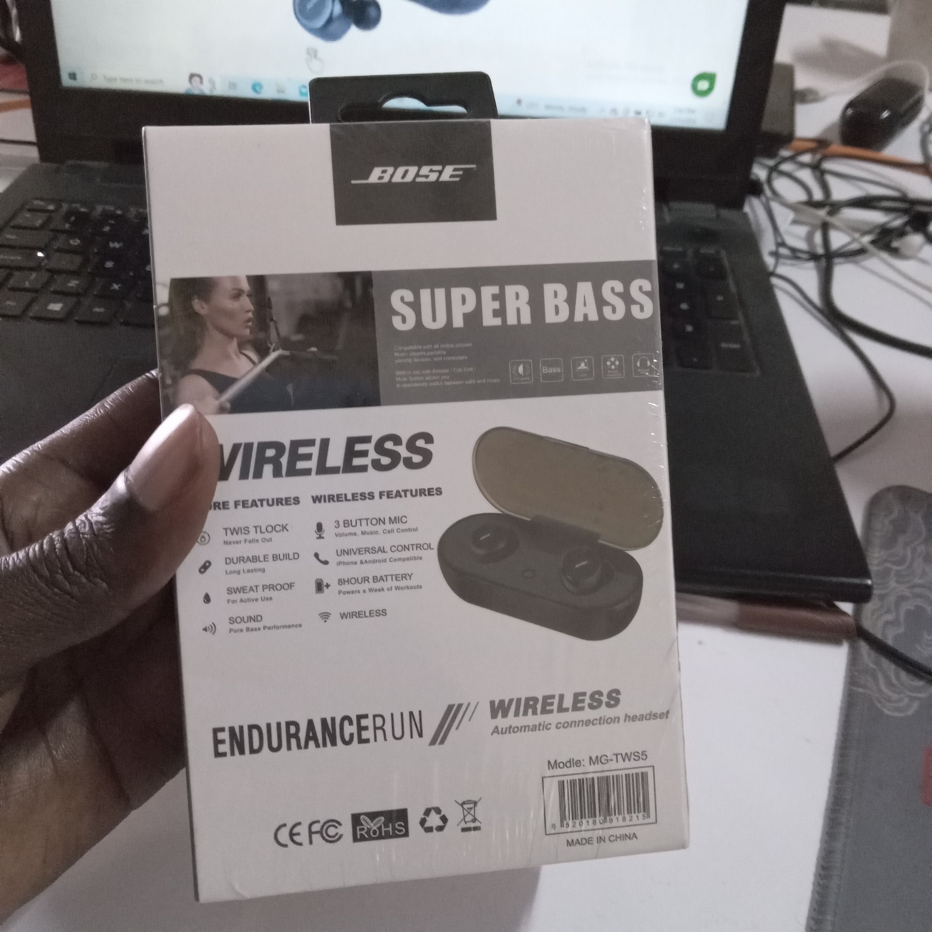 Random Color Original Brand New BOSE TWS 5 bluetooth wireless earbuds Bluetooth Earphones TWS Wireless Earphones Dual Stereo Bluetooth 5.0 Earbuds Noise Reduction