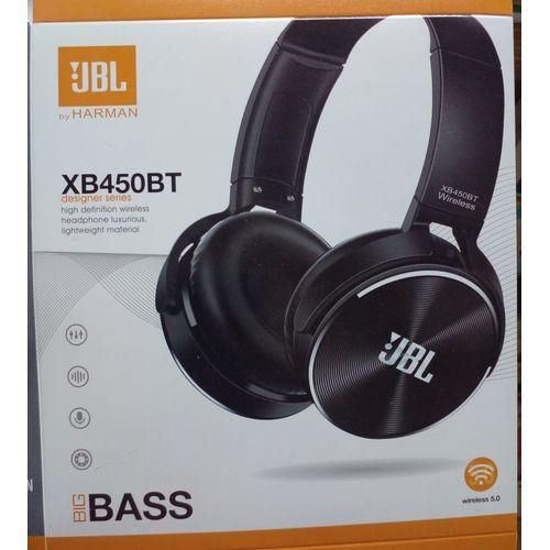 Brand New JBL Tune XB450BT Wireless On-Ear Headphones with Purebass Sound Hands free calls Foldable design light weight earphones