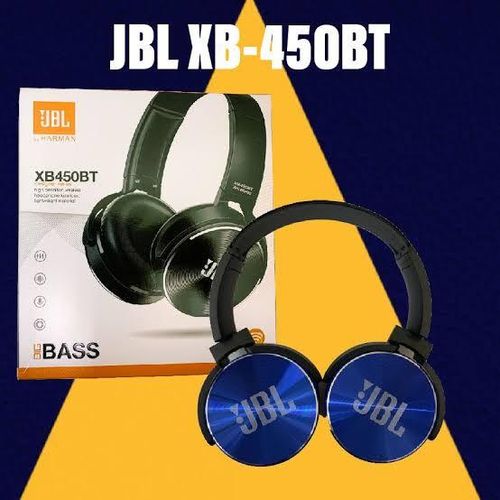 Brand New JBL Tune XB450BT Wireless On-Ear Headphones with Purebass Sound Hands free calls Foldable design light weight earphones