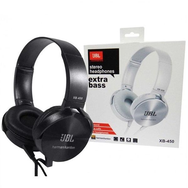 Brand New JBL Tune XB450BT Wireless On-Ear Headphones with Purebass Sound Hands free calls Foldable design light weight earphones