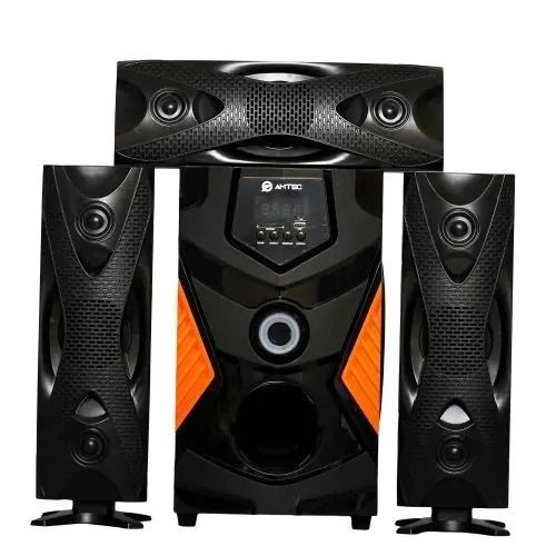 Amtec 312 3.1 Bluetooth Sub-woofer 12000W Super Bass Sound High-tech MultimediaAux/FM ready USB support Home theatre speaker system 1 year warranty