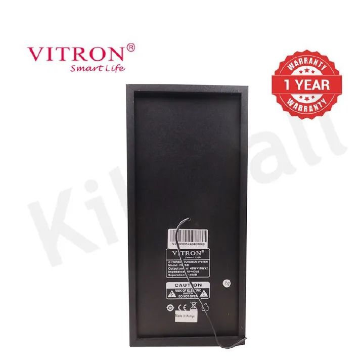 Vitron 6000W 2.1CH V51SB Wired Soundbar System with AUX USB Bluetooth Speaker System Home Audio Rich Bass