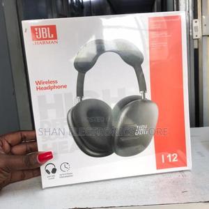 JBL Tune i12 Wireless Headset – Super Bass Wireless Bluetooth Headphones With Microphone and Noise Cancellation Gaming Headset Stereo HiFi Earphones- Random color of navy blue and black