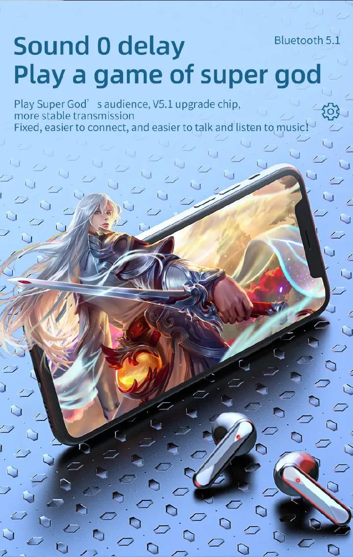 S20 Wireless Earpods TWS Earphones Business Bluetooth Noise Cancelling Earpods LED Power Digital Display 5.3 Comfortable to the ear Sports Hanging Ear Touch Earphone earbuds Waterproof IPX5 S20