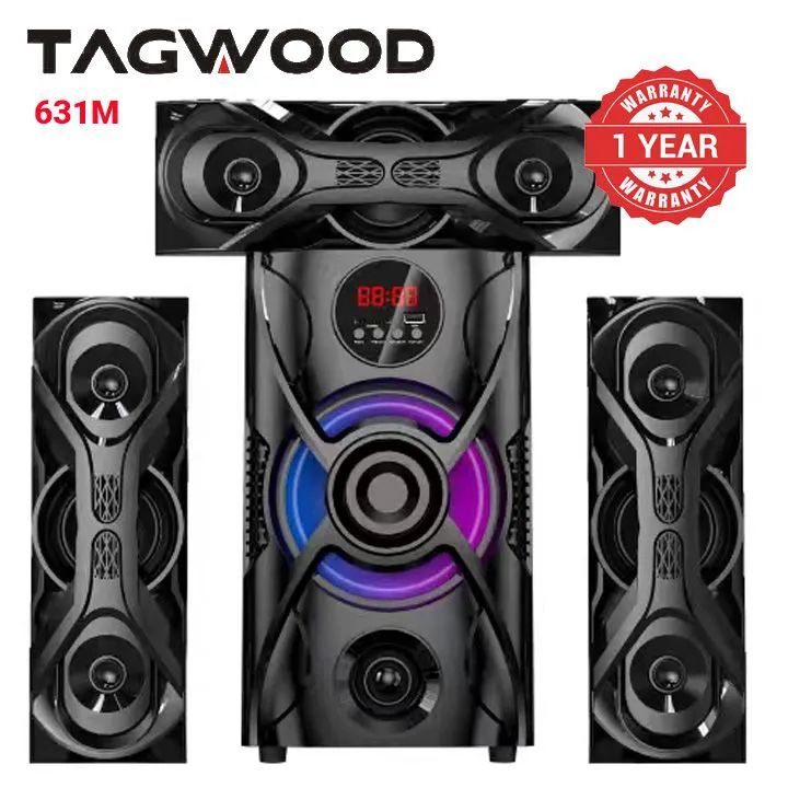 Tagwood 13000W 631M 3.1CH Woofer Subwoofer Bluetooth Cinema Home theater System Bluetooth Hi-Fi Speaker Speaker System woofer