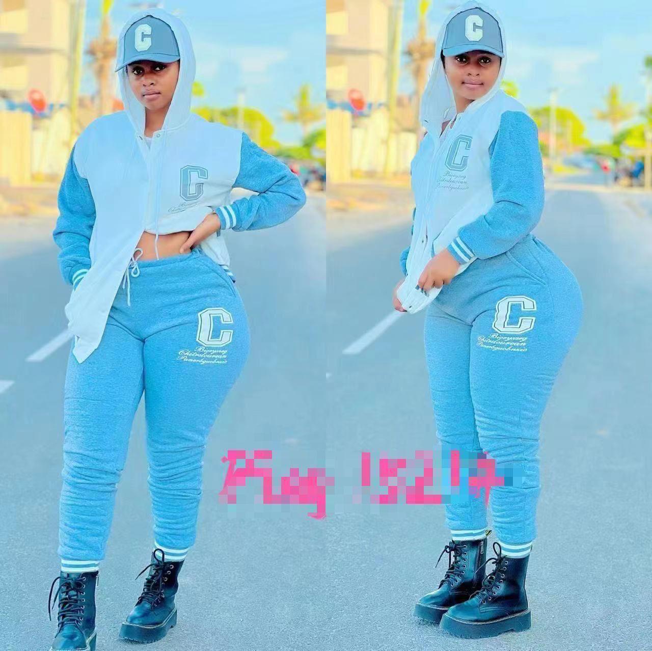 Track suits ,Fleece Sweat Pants Women Autumn Winter Sexy High Waist Trousers With Trousers &amp; Leggings