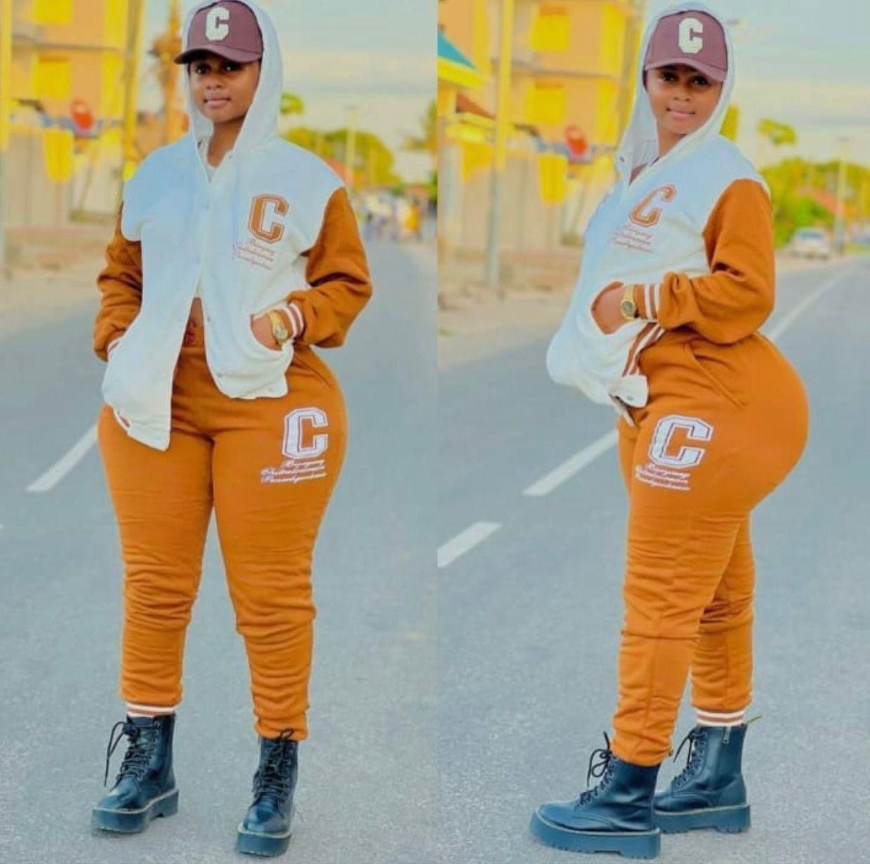 Track suits ,Fleece Sweat Pants Women Autumn Winter Sexy High Waist Trousers With Trousers &amp; Leggings