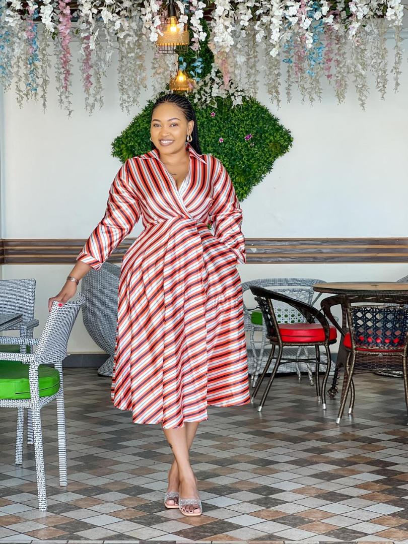 Monochrome Silk Dresses